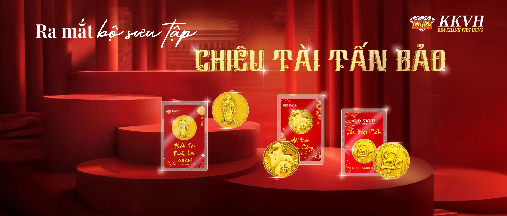 RA MẮT BỘ SƯU TẬP ĐỒNG VÀNG “CHIÊU TÀI TẤN BẢO” - MÓN QUÀ CHO CẢ NĂM ĐỦ ĐẦY